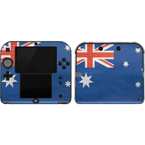 Australia Flag Distressed Nintendo 2DS Skin